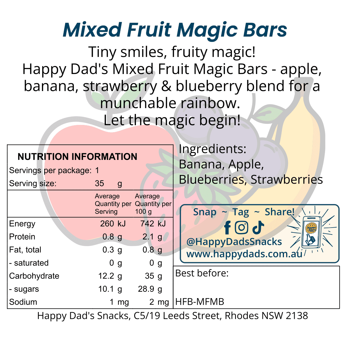 Mixed Fruit Magic Bar - Image 6